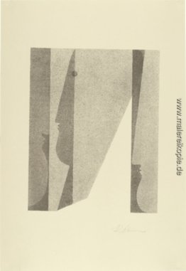Drei Köpfe, Überlagert (Drei Köpfe, ineinander) Drei Köpfe, Überlagert (Drei Köpfe, ineinander)
