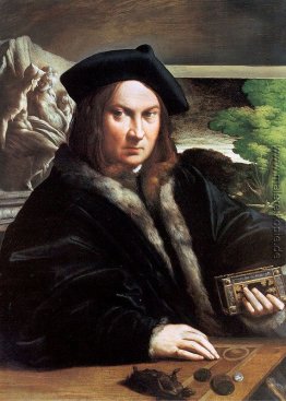 Bildnis eines Herrn trägt eine Baskenmütze Bildnis eines Herrn trägt eine Baskenmütze