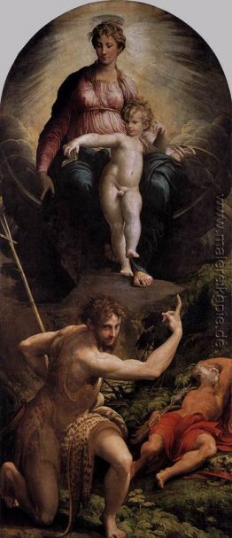 Madonna und Kind mit St. Johannes und St. Jerome Madonna und Kind mit St. Johannes und St. Jerome