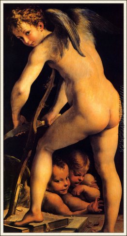 Amor schnitzt seinen Bogen Amor schnitzt seinen Bogen
