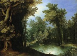 Landschaft mit einer Marsh Landschaft mit einer Marsh
