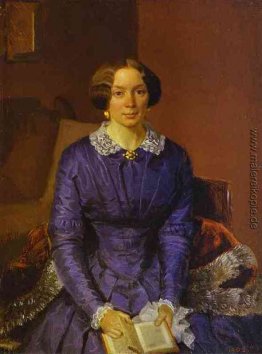 Porträt von Elizaveta Petrovna Zhdanova Porträt von Elizaveta Petrovna Zhdanova
