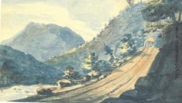 Die Straße in den Bergen Die Straße in den Bergen