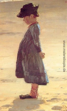 Mädchen auf dem Strand Mädchen auf dem Strand