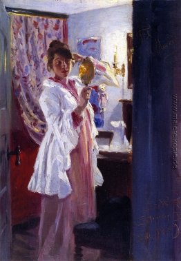 Innenraum mit der Frau des Künstlers (Marie Krøyer) Innenraum mit der Frau des Künstlers (Marie Krøyer)