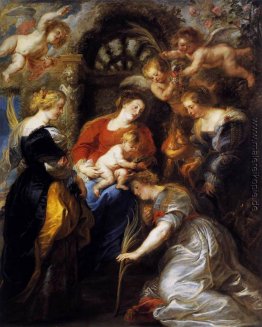 Die Krönung der Heiligen Katharina Die Krönung der Heiligen Katharina