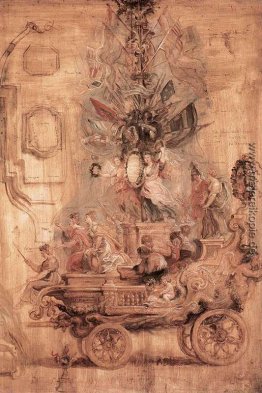 Der Triumphwagen von Kallo (Skizze) Der Triumphwagen von Kallo (Skizze)