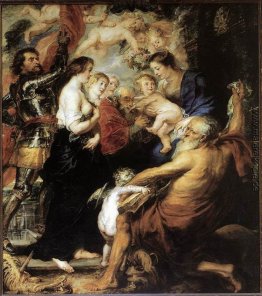 Madonna mit Heiligen Madonna mit Heiligen