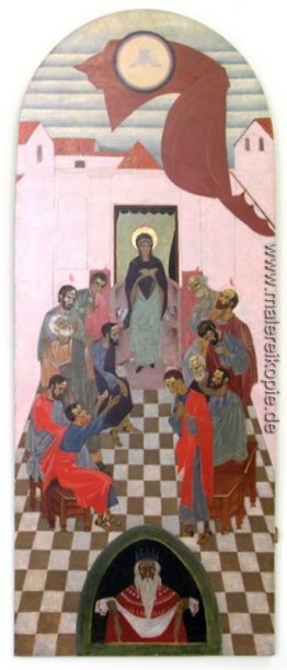 Icon Die Ausgießung des Heiligen Geistes Icon Die Ausgießung des Heiligen Geistes