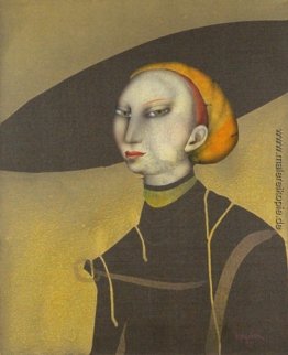Junge Dame mit Hut (nach Lucas Cranach) Junge Dame mit Hut (nach Lucas Cranach)