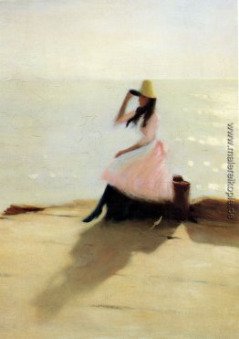 Junge Frau am Strand Junge Frau am Strand