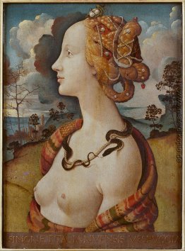 Porträt von Simonetta Vespucci als Kleopatra Porträt von Simonetta Vespucci als Kleopatra