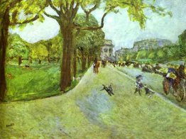 Avenue du Bois in Boulogne Avenue du Bois in Boulogne