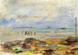 Felsen mit Krabbenfischer Felsen mit Krabbenfischer