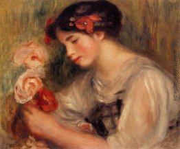 Porträt von Gabrielle (Junge Mädchen mit Blumen) Porträt von Gabrielle (Junge Mädchen mit Blumen)