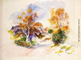Landschaft mit Bäumen Landschaft mit Bäumen
