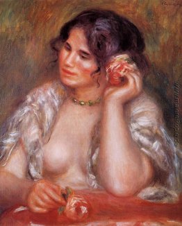 Gabrielle mit einer Rose Gabrielle mit einer Rose