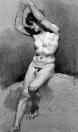 Seated Male Nude Seated Male Nude