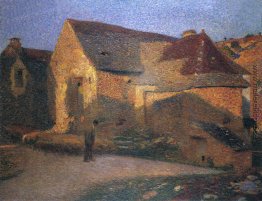 Das alte Haus in den letzten Strahlen Das alte Haus in den letzten Strahlen