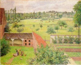 Blick durch ein Fenster, Eragny Blick durch ein Fenster, Eragny