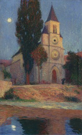 Kirche durch den Fluss Kirche durch den Fluss