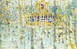 Landschaft mit Yellow House Landschaft mit Yellow House