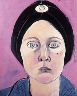 Self-Portrait in Turban mit Eskimo Dog Pin Self-Portrait in Turban mit Eskimo Dog Pin