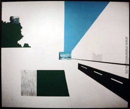 Blick nach Norden am 121 Mile Marker Blick nach Norden am 121 Mile Marker