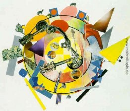 Studie für ein Gemälde Konstruiert Studie für ein Gemälde Konstruiert