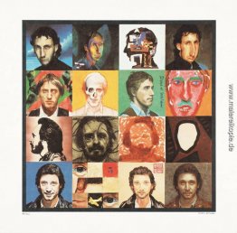 Illustration auf dem Cover des Gesichts Dances Illustration auf dem Cover des Gesichts Dances