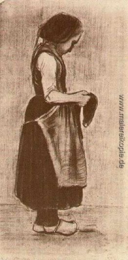 Peasant Girl Standing Peasant Girl Standing