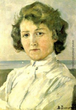 Porträt von Zinaida Median Porträt von Zinaida Median