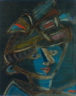 Frau mit Hut Frau mit Hut