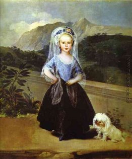 Portait von Maria Teresa de Borbón y Vallabriga Portait von Maria Teresa de Borbón y Vallabriga