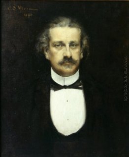 Porträt von Alexandru Odobescu Porträt von Alexandru Odobescu