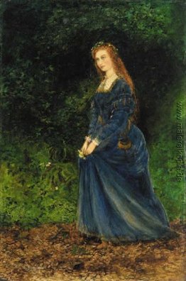 Portrait der Frau des Künstlers, Theodosia, als Ophelia Portrait der Frau des Künstlers, Theodosia, als Ophelia