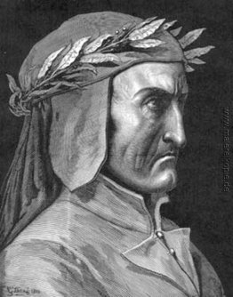 Porträt von Dante Alighieri Porträt von Dante Alighieri