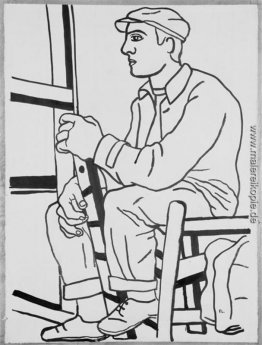 Der Arbeiter sitzen Der Arbeiter sitzen