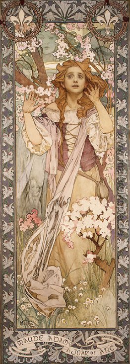 Maude Adams als Jeanne d'Arc Maude Adams als Jeanne d'Arc