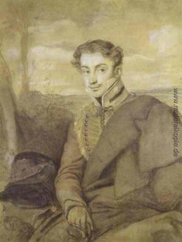 Porträt von A. Dmitriyev-Mamonov Porträt von A. Dmitriyev-Mamonov