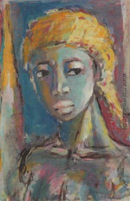 Kopf einer Frau Kopf einer Frau