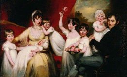 John Lee (d.1809), und seine Familie John Lee (d.1809), und seine Familie