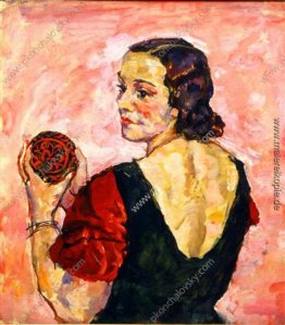 Eine Frau, die von hinten Eine Frau, die von hinten