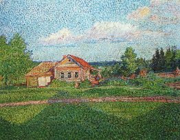 Landschaft mit einem Haus Landschaft mit einem Haus