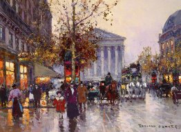 Der Blick von Madeleine La Rue Royale Der Blick von Madeleine La Rue Royale