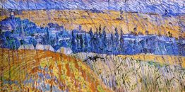 Landschaft im Regen Landschaft im Regen