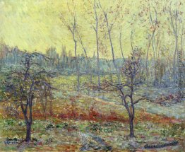 Landschaft im Winter bei Nebel Landschaft im Winter bei Nebel