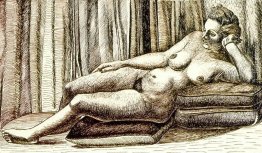 Liegender Frauenakt Liegender Frauenakt