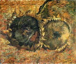 Stillleben mit zwei Sonnenblumen Stillleben mit zwei Sonnenblumen