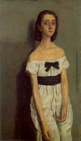Mädchen mit nackten Schultern Mädchen mit nackten Schultern